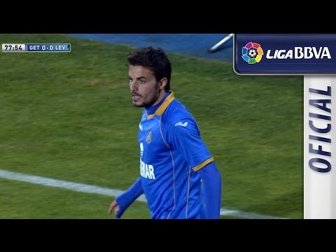 Gol de Pedro León (1-0) en el Getafe CF - Levante UD - HD