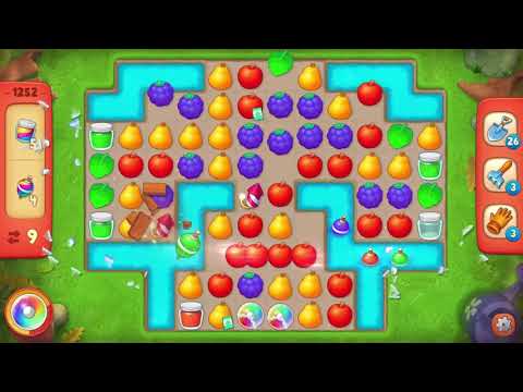 Gardenscapes LEVEL 1252 Hard