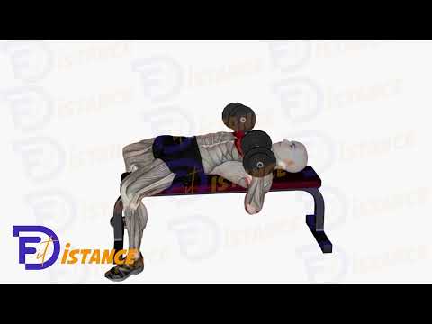 Développé couché avec haltères - Exercice Développé couché avec haltères en vidéo