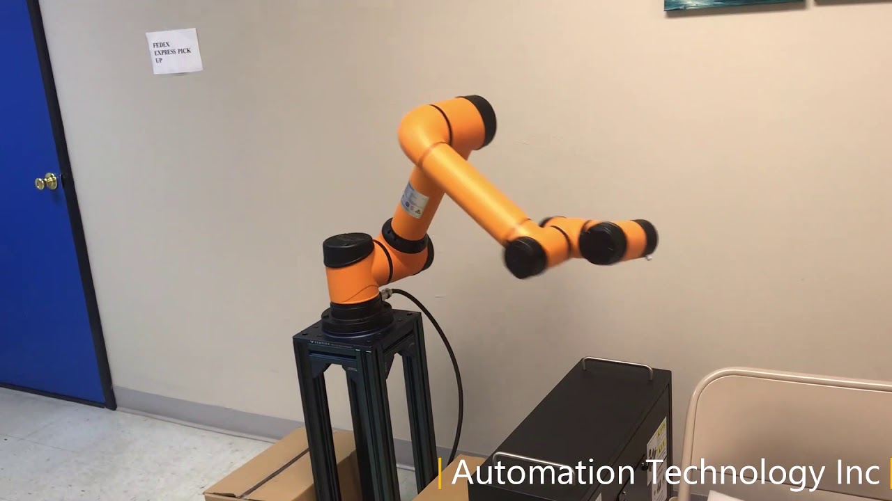 6 axis Lightweight Industrial Collaborative Robot Testing