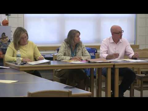 Dennett School Committee Meeting-October 24, 2016 (10/24/16)