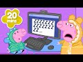 Mystery Nighttime Noise Peppa George Stay Up Late Peppa Pig Full Episodes 20 Minutes
