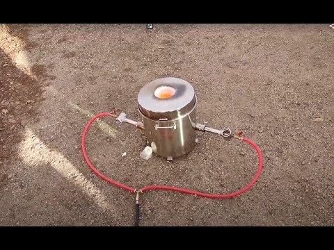 Melting hard drive platters.