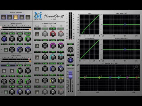 Compressors on Drums | Metric Halo ChannelStrip 3