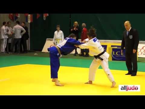 PONT Blandine (FRA) - URDIALES Manon (FRA) / European Cup Juniors Lyon 2013 / -44kg