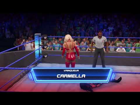 Sasha Banks Vs Carmella WWE 2K22