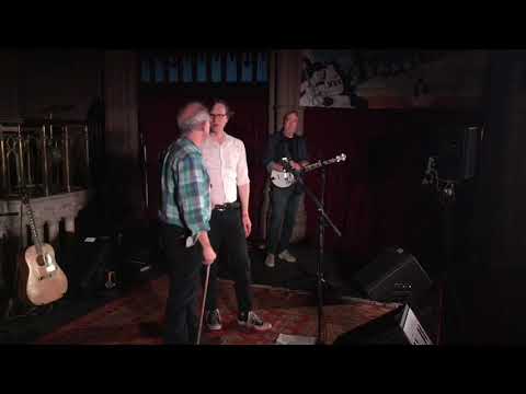 Bruce Molsky, Tony Trischka and Michael Daves at the Brooklyn Folk Festival 2019