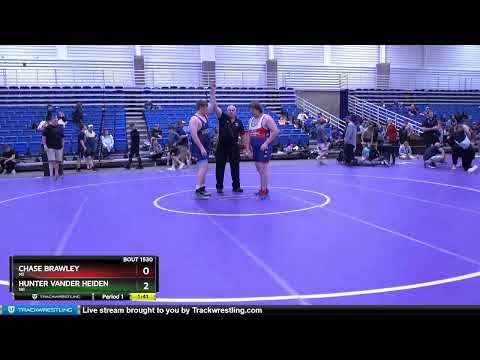 285 Lbs Cons. Round 3 - Chase Brawley, MI Vs Hunter Vander Heiden, WI 8683
