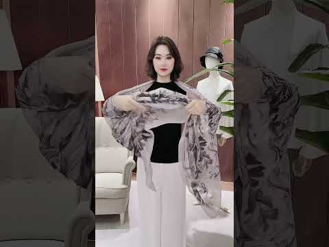 How to Tie a Silk Scarf? | SUNXZZ 100% Pure Mulberry Silk