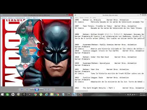 Películas del Universo Cinematográfico Animado de DC comics
