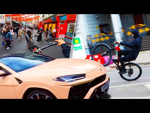 Swerving Super Cars In London!