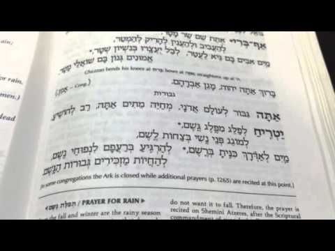 Chazan nathan gluck - geshem part 1