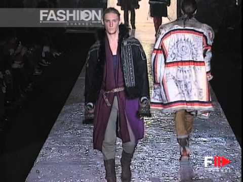 "Roberto Cavalli" Autumn Winter 2003 2004 Milan 1 of 3 Menswear by FashionChannel