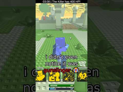 harken on gunslinger 😭 || die of death #dieofdeath #roblox #forsaken