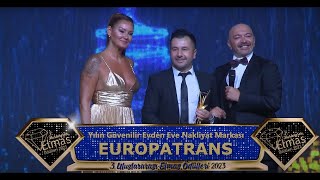 EUROPATRANS 3. Uluslararası Elmas Ödülleri ( Yılın Güvenilir Evden eve Nakliyat 