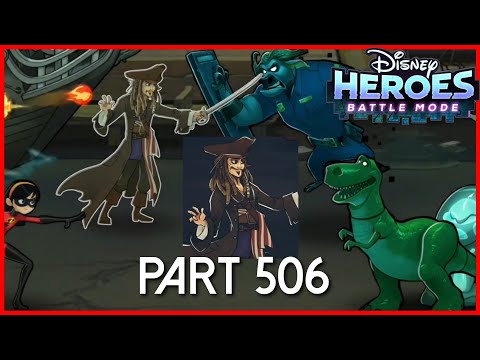 Disney Heroes Battle Mode UNSTOPPABLE JACK SPARROW PART 506 Gameplay Walkthrough - iOS / Android