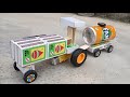 How To Make Matchbox Water Tank Tractor Matchbox Water Tank Tractor Diy Craft