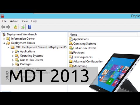 Deploy Windows to Surface Pro 3 using MDT 2013