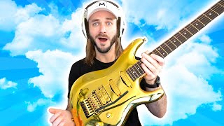 Video thumbnail for GOLD GUITAR! (Ibanez JS2GD "Goldboy") by Musick