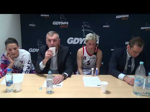 Konferencja prasowa po meczu Basket 90 Gdynia - Artego Bydgoszcz