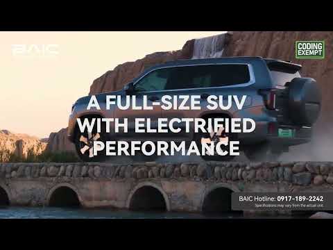 BAIC Philippines | BAIC B60e rEV Beaumont - First Full-size Electric SUV