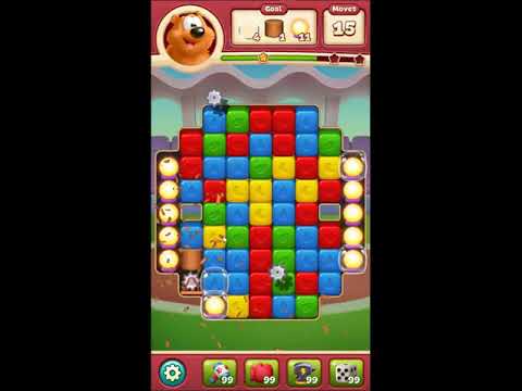 Toon Blast Level 4407 - NO BOOSTERS 🐻🐺🐱 | SKILLGAMING ✔️