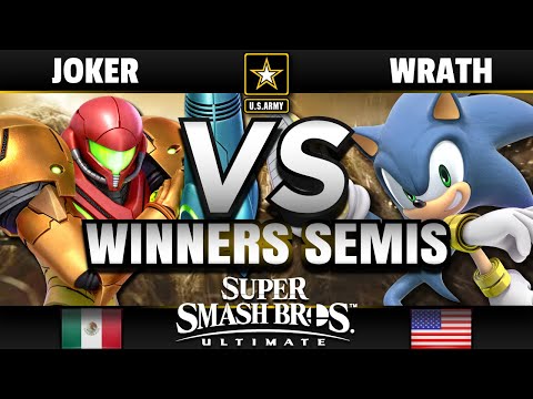 CE | Joker (Samus) vs Wrath (Sonic) - Winners Semis U.S. Army Ultimate Challenge