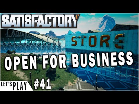 Demolishing My Factory For The Store | Satisfactory Lets Play Ep.41