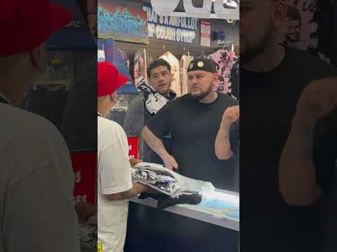 @officialchitoranas pulls up to #sanbernardino and visits @DOEBOI909 #theteeplug