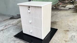 Tủ, Kệ Đầu Giường Nhựa Đài Loan Cao 53cm Ngang 42cm Sâu 32,5cm Màu Gỗ Sồi A038