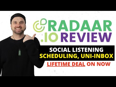 Radaar.io Review ❇️ Social Listening, Scheduling & Unified Inbox [Lifetime Deal]