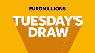 The National Lottery EuroMillions draw results from Tuesday 28 October
