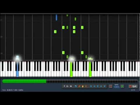 Inspector Gadget Theme - Piano Tutorial (100%) Synthesia