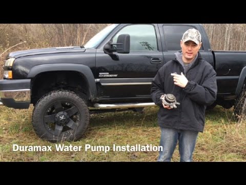 Full Water Pump Install on a Duramax