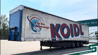 K&ouml;gel Palettenkasten Lochrahmen SAF &ndash; Achsen, XL-Zertifikat semirremolque con lona corredera | Imagen 4 - Autoline