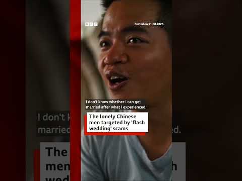 The lonely Chinese men being conned by fake brides. #China #BBCNews