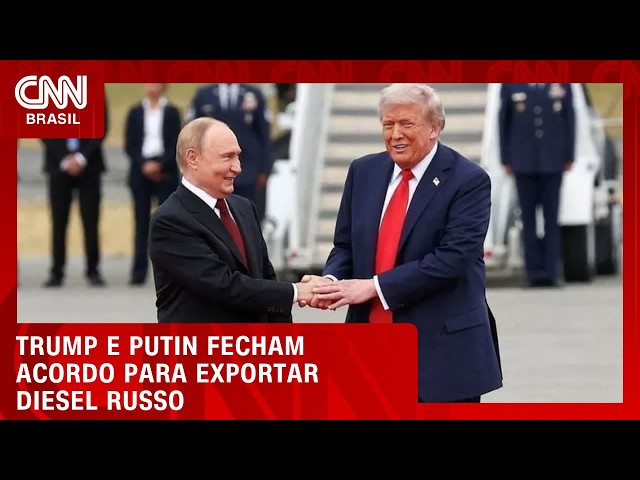 Trump anuncia acordo com Putin para fornecimento de diesel russo | CNN AGORA