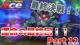 【本当の最終回】最終決戦！マリオ、世界を救え……【マリオテニスAce part12】