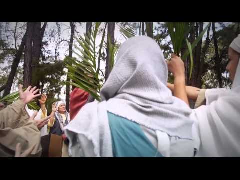 Evangelho Encenado - Domingo de Ramos - Entrada de Jesus em Jerusalém - 29/03/2015