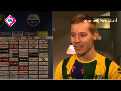 Reactie Mike van Duinen na ADO - Zwolle