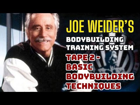 Joe Weider's Bodybuilding Training System Tape 2 - Basic Bodybuilding Techniques.