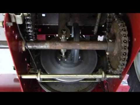 Craftsman (Murray) Snow Blower Belt and Friction Wheel Replacement