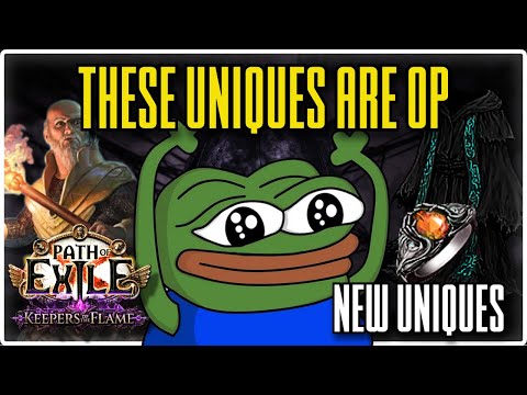 The New Uniques are Busted for Archmage [Leaguestart Update PoE 3.27]