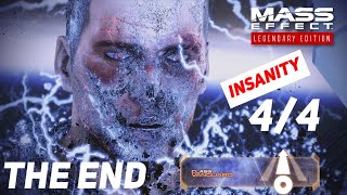 Mass Effect 3 Insanity - Vanguard Build - 4/4 (Renegade) The End