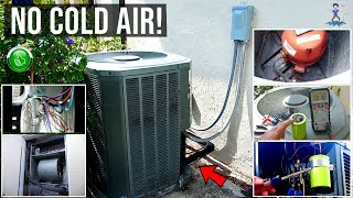 Troubleshooting & Repairing Central Air Units (AC) ~ Step By Step