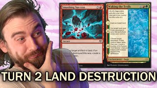 I SIMPLY CANNOT ALLOW YOU TO EVER HAVE LANDS! Martin Newman's Membership Land Destruction MTG Arena