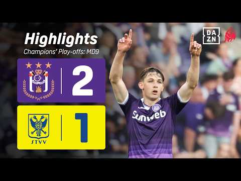 RSC Royal Sporting Club Anderlecht Bruxelles 3-1 K...