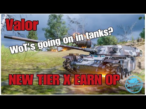 World of Tanks Valor PS4 // New TIER X earn op // T95/FV4201 Chieftain//
