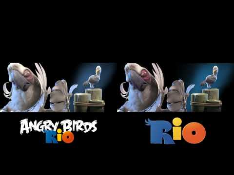 Angry Birds Rio Mashup Comparison