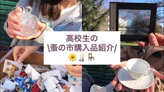 【蚤の市】パリ在住高校生の蚤の市購入品紹介